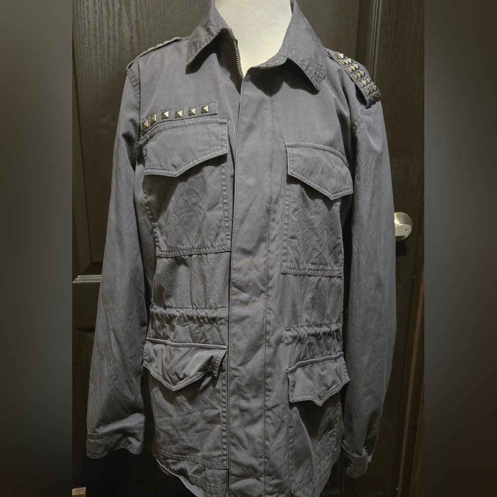 MUDD Womens Military Utility Jacket Coat